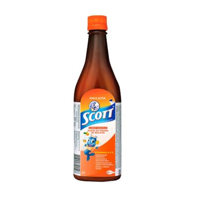 Emulsion Scott Naranja - Frasco 400 Ml