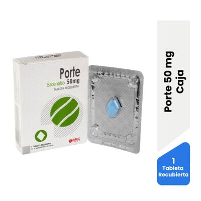 Porte 50 Mg Tableta Recubierta - Caja 1 UN