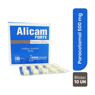 Alicam Forte 500 - Blister 10 UN