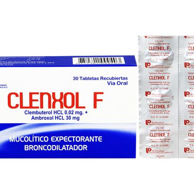 Clenxol F 0.02-30mg Tabletas Recubiertas - Caja 30 UN