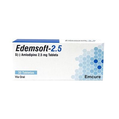 Edemsoft 2.5 mg tabletas - Caja 30 UN