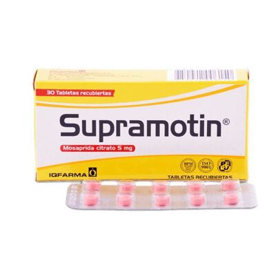 Supramotin 5 Mg Tableta Recubierta - Caja 30 UN