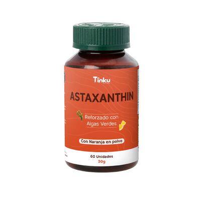 Astaxanthin Algas Verdes 30g - Frasco 60 UN