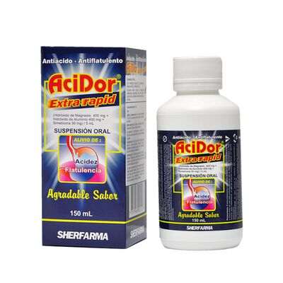 Acidor Extra Rapid - Frasco 150 ML