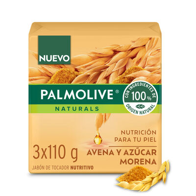 Palmolive Jab&oacute;n Avena y Az&uacute;car 110 G - Pack 3 UN