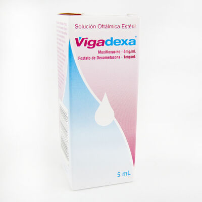 Vigadexa Soluci&oacute;n Oft&aacute;lmica Esteril - Frasco 5 ML