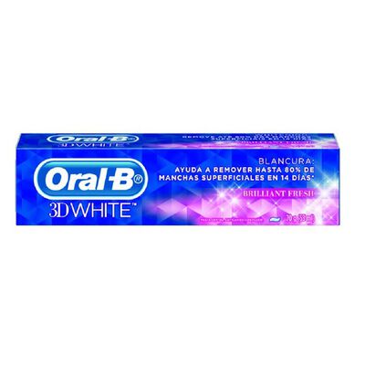 Oral B Crema 3D White Brillo - Tubo 70 Gr