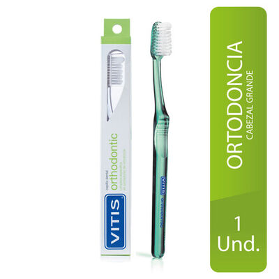 Cepillo Dental Vitis Orthodonthic - Unidad 1 UN