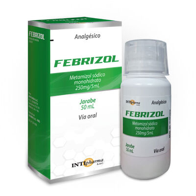 Febrizol Jarabe 250 Mg/5ML - Frasco 50 Ml
