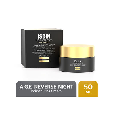 Isdin Isdinceutics Crema Reparadora A.G.E Reverse Night  - Pote 50 ML