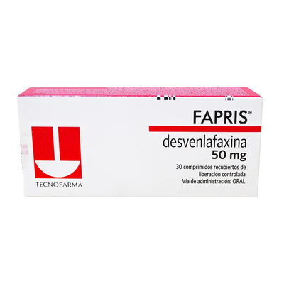 Fapris 50 Mg Comprimido Recubierto de Liberaci&oacute;n Prolongada - Caja 30 EA