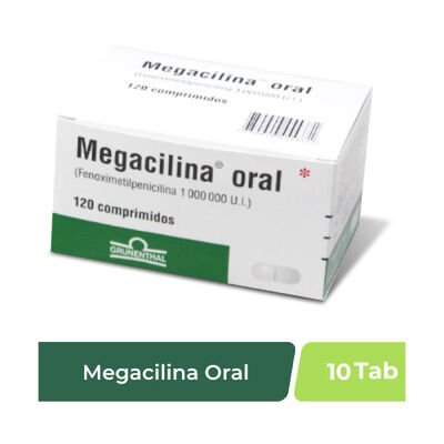Megacilina Oral -  Blister 10 Tabletas