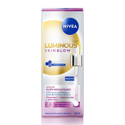 Nivea Luminous 630 Skin Glow S&eacute;rum Glow Instant&aacute;neo - Frasco 30 ML