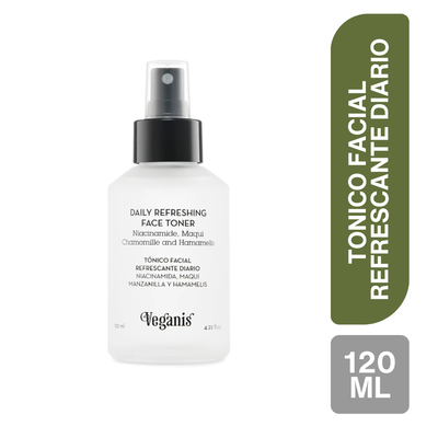 Veganis T&oacute;nico Facial Refrescante Diario - Frasco 120 ML