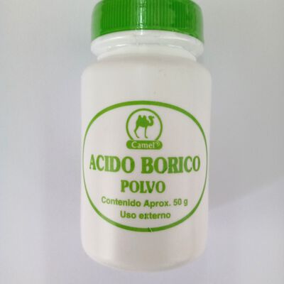 Acido Borico - Frasco 50 G