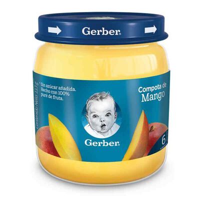 Compota GERBER&reg; Mango - Frasco 113 G