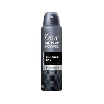Dove Deo Spray Men Invisible Dry  - Frasco 150 ML
