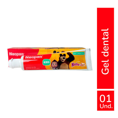 Neopan Gel Dental Masha y el Oso - 50g