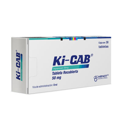 KI-CAB 50mg Tableta Recubierta - Caja 30 tabletas