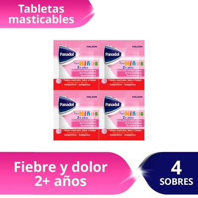 Panadol Infantil 2+ a&ntilde;os - Unidad 4 UN