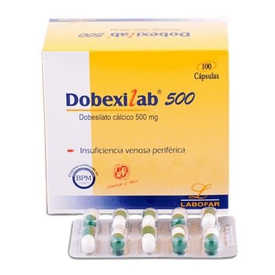Dobexilab 500 Mg Tableta - Blister 10 UN