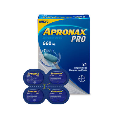Apronax Pro 660Mg Comprimido de Liberaci&oacute;n Modificada - Bl&iacute;ster 4 UN