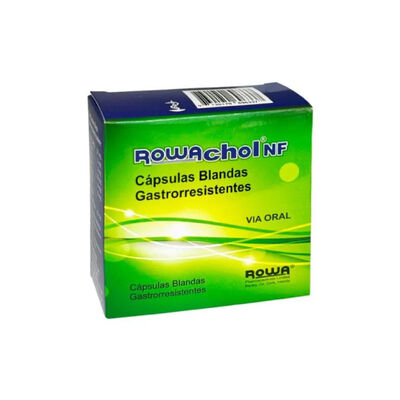 Rowachol NF C&aacute;psulas Blandas - Caja 100 UN