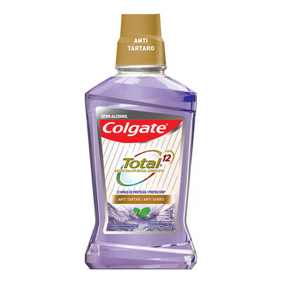Enjuague Bucal Colgate Total 12 Antisarro - Frasco 500 ML