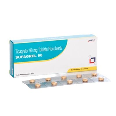 Supagrel 90 Mg - Caja 30 UN