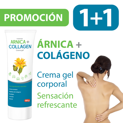 Crema Gel Pharmaris Arnica + Collagen - Tubo 100 G