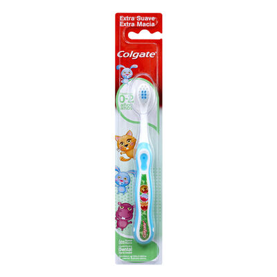 Cepillo Dental Colgate Extra Suave 0-2 A&ntilde;os - Caja 1 UN