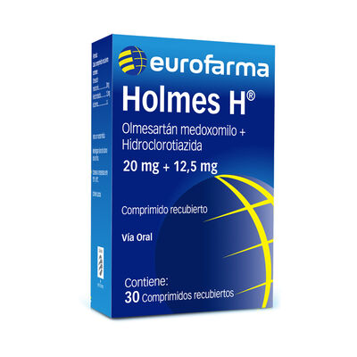 Holmes H 20 Mg/12.5 Mg - Caja 30 comprimidos