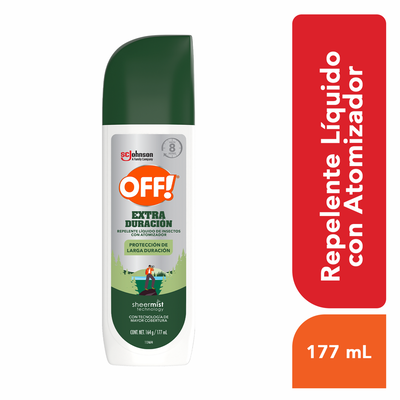 OFF! Extra Protecion en Spray - Frasco 177 ML