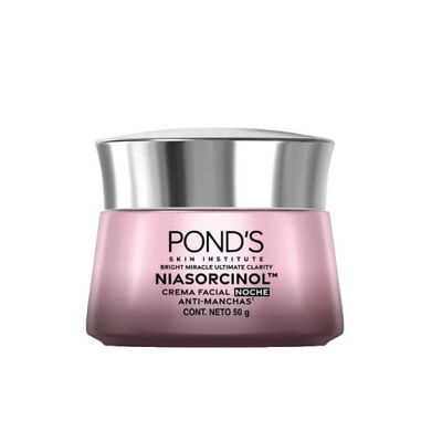 Crema Facial de Noche Ponds Bright Miracle Antimanchas - Pote 50 Gr