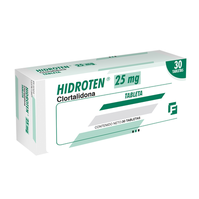 Hidroten 25 Mg Tabletas - Caja 30 UN