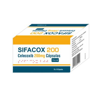 Sifacox 200 C&aacute;psulas - Caja 100 UN