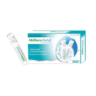 Miflora Total 2000 Millones / 5 ML Ampolla Bebible - Frasco 1 UN