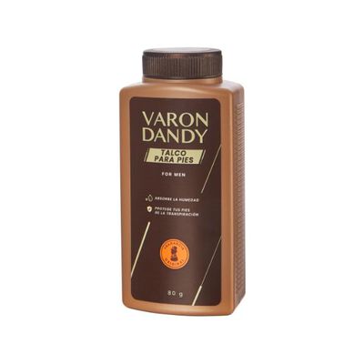 Varon Dandy Talco Para Pies - Frasco 80 G