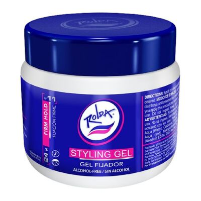 Rolda Gel Fijador Blanco - Frasco 250 G