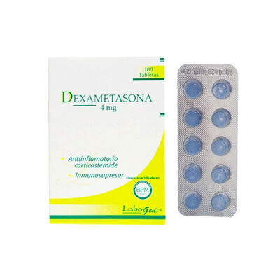 Dexametasona 4 Mg - Blister 10 UN