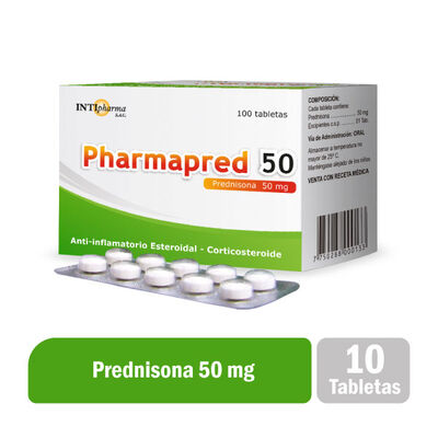 Pharmapred 50 mg Tableta - Blister 10 UN