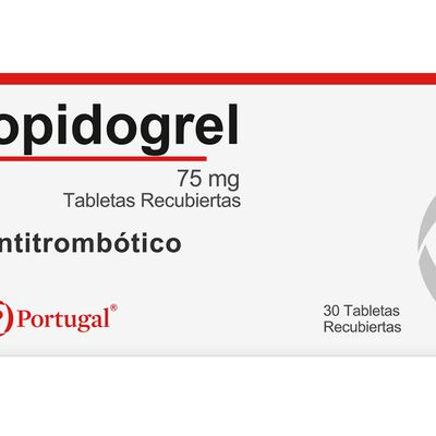 Clopidogrel 75 Mg Comprimidos - Caja 30 UN