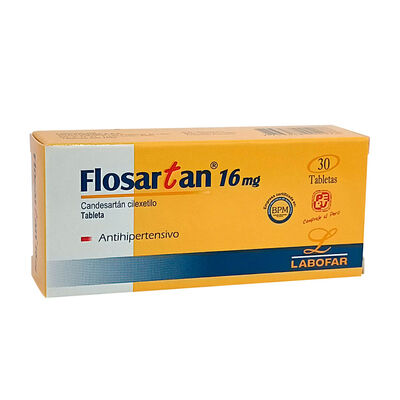 Flosartan 8mg Tableta - Caja 30 UN