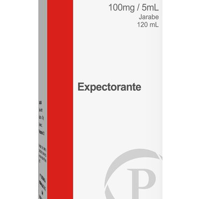 Guaifenesina PTG 100mg/5mL Soluci&oacute;n Oral - Frasco 120 ML