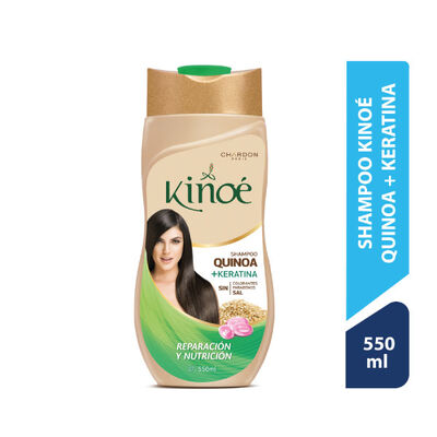 Kino&eacute; Shampoo Keratina Reparaci&oacute;n - Frasco 550 ML