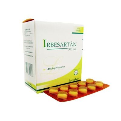 Irbesartan 300 Mg  - Caja 100 UN