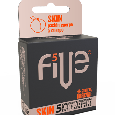 Preservativo Five Skin Ultra Sensible - Caja 5UN