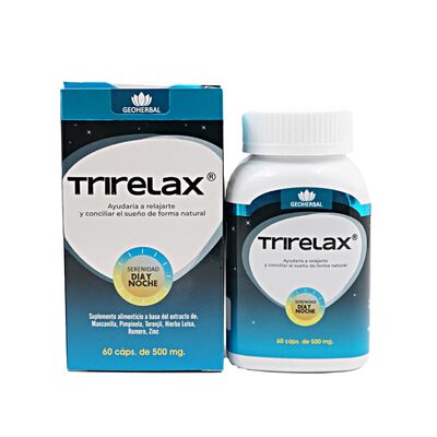 Trirelax 500 Mg - Pack 2 Un