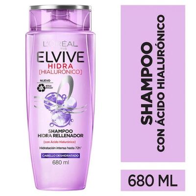 Elvive Shampoo Hidra Hialur&oacute;nico - Frasco 680 ML