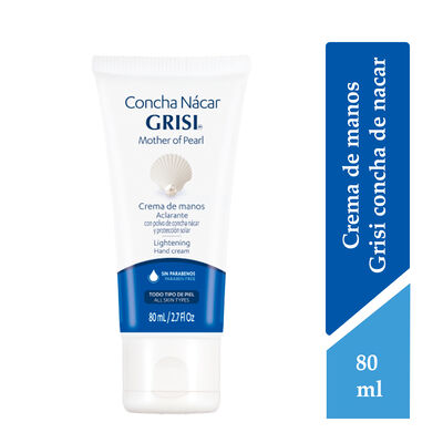 Grisi Crema Corporal Concha de N&aacute;car - Frasco 80 ML